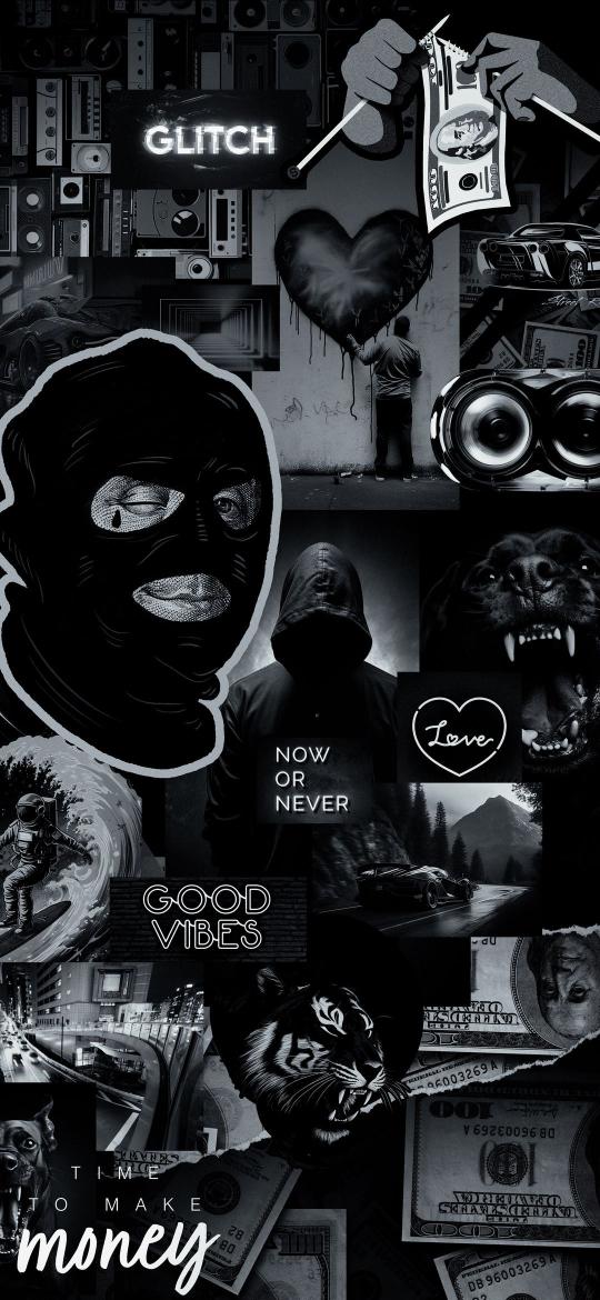 Monochrome Urban Collage - Related OpersCraft wallpaper