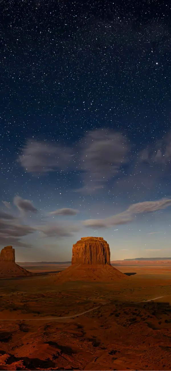 Monument Valley Starry Night