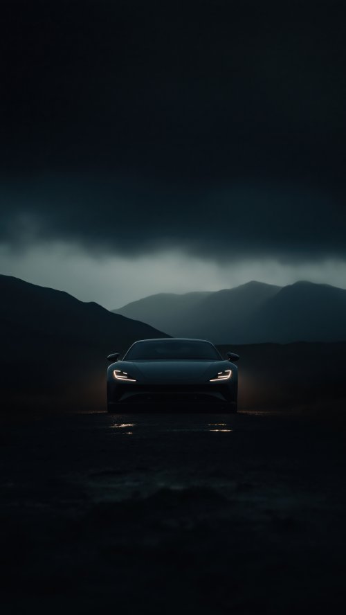 Moody Car Landscape - Related OpersCraft wallpaper