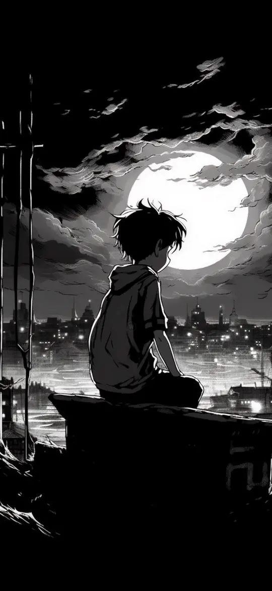Moonlit Cityscape Contemplation - Related OpersCraft wallpaper