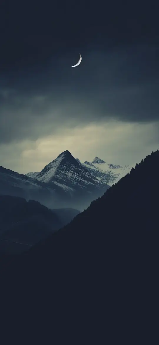 Moonlit Mountain Majesty - Related OpersCraft wallpaper