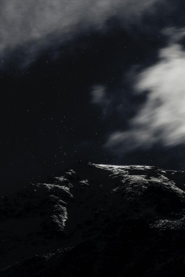Moonlit Mountain Vista - Related Desktop & Laptop wallpaper