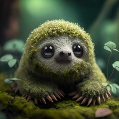Mossy Baby Sloth - Related OpersCraft wallpaper