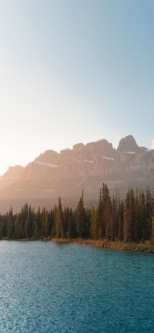 Mountain Lake Serenity Wallpaper - Related StockWalls wallpaper