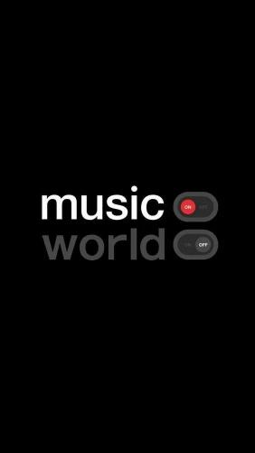 Music World Toggle - music Wallpaper