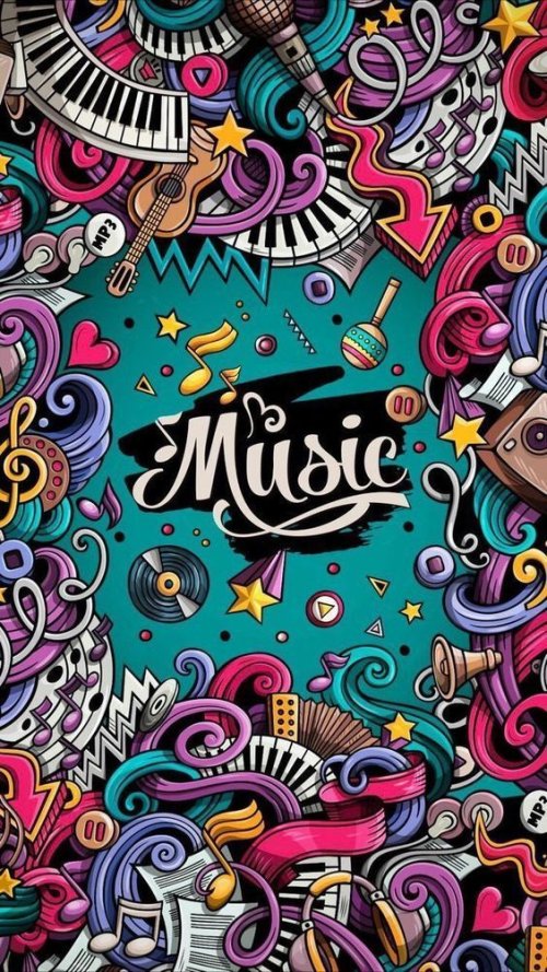 Musical Doodle Art - Related OpersCraft wallpaper