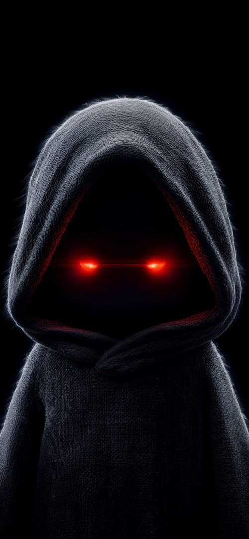 Mysterious Hooded Figure