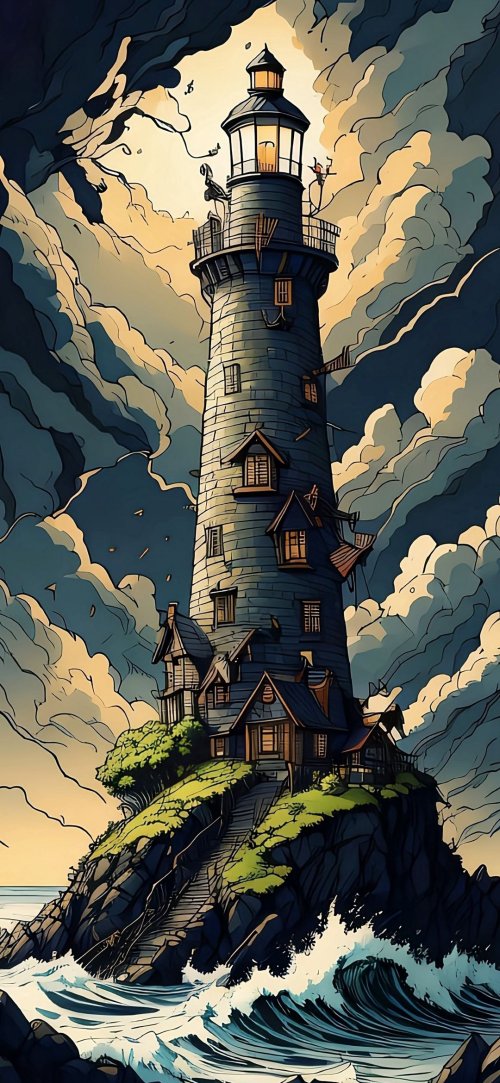 Mysterious Lighthouse Island