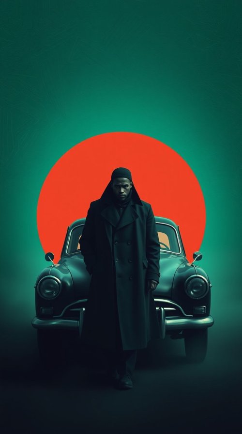Mysterious Man and Vintage Car - Related OpersCraft wallpaper
