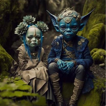 Mystical Elf Children - Related OpersCraft wallpaper