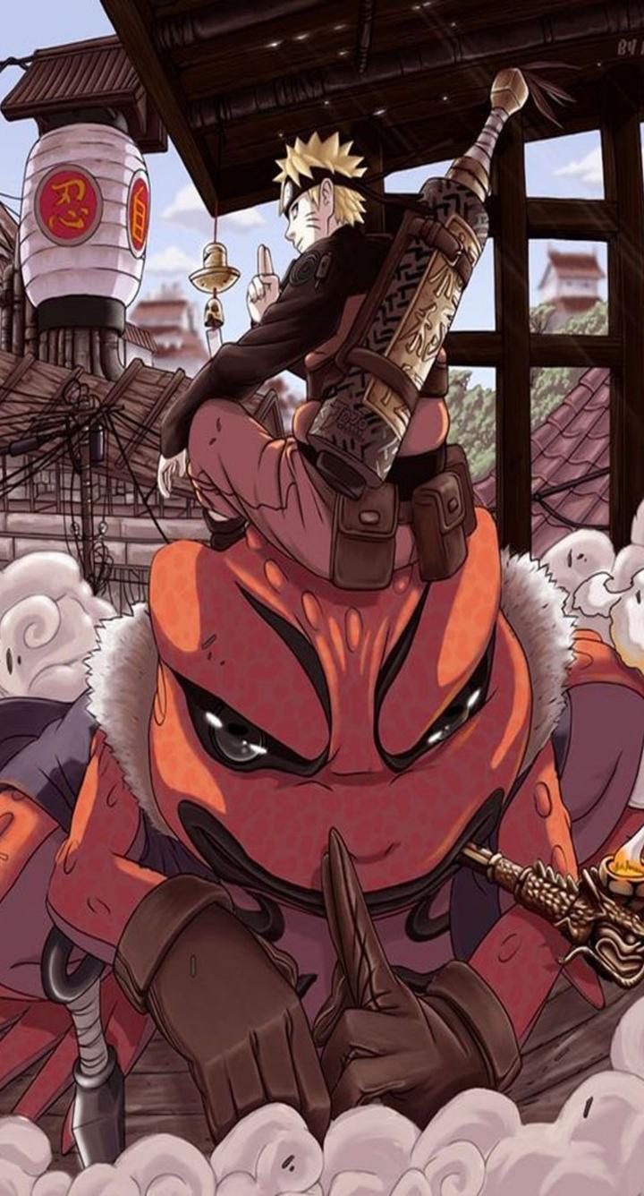 Naruto and Gamabunta Artwork - Related OpersCraft wallpaper