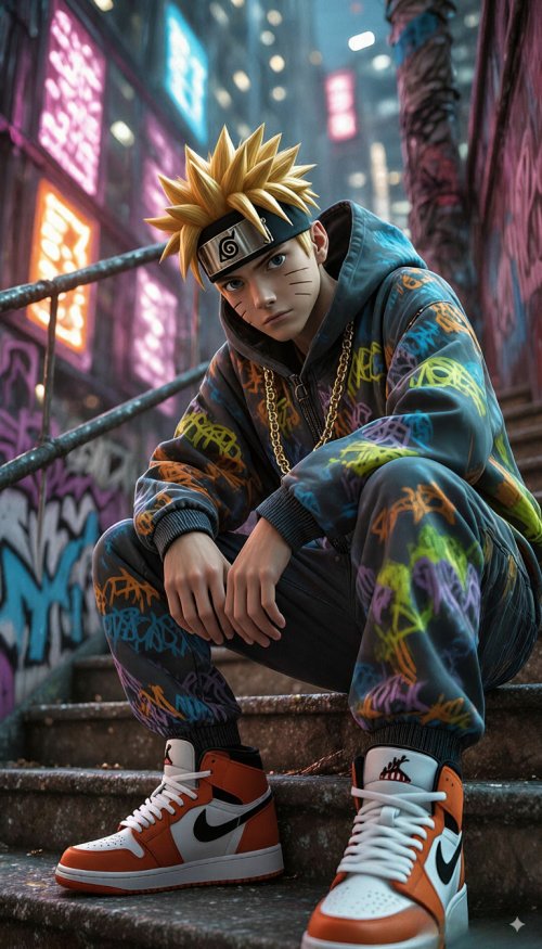 Naruto Urban Style - Related Tablet wallpaper