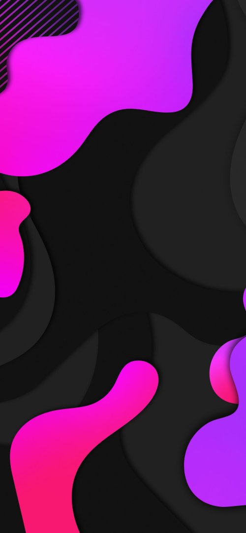 Neon Abstract Shapes - Related StockWalls wallpaper