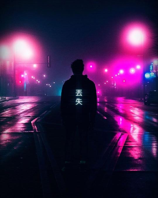 Neon City Wanderer - Related OpersCraft wallpaper