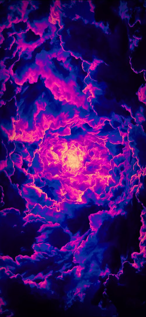 Neon Cloud Vortex - Related OpersCraft wallpaper