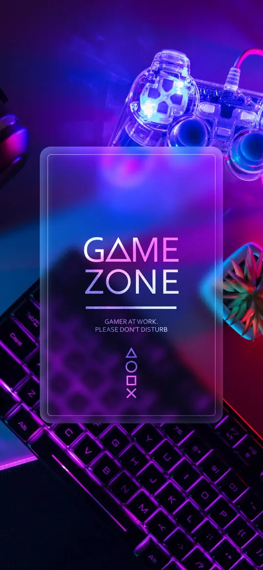 Neon Gaming Setup - Related OpersCraft wallpaper