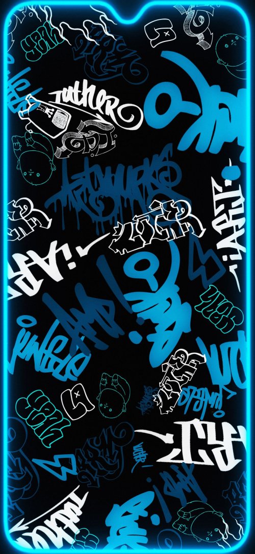Neon Graffiti Art Wallpaper - Related OpersCraft wallpaper