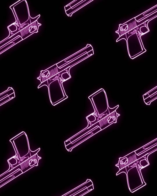 Neon Gun Pattern - Related OpersCraft wallpaper