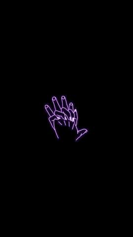 Neon Hands Together - Related StockWalls wallpaper