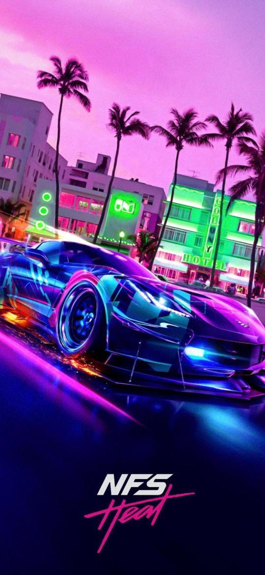 Neon Heat Carscape - Related OpersCraft wallpaper