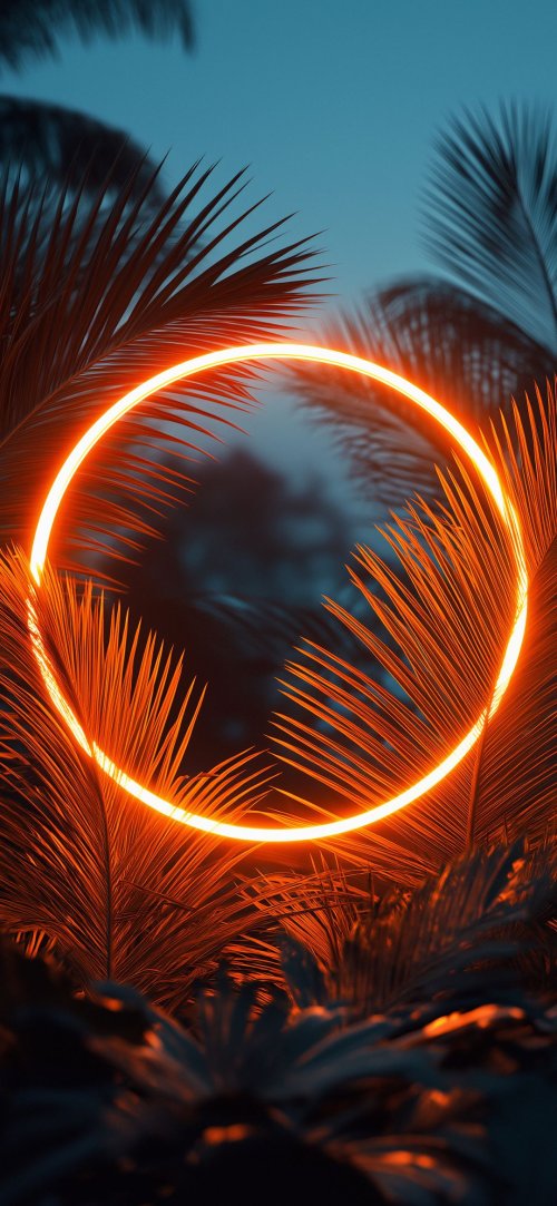 Neon Jungle Ring - Related Darkify wallpaper