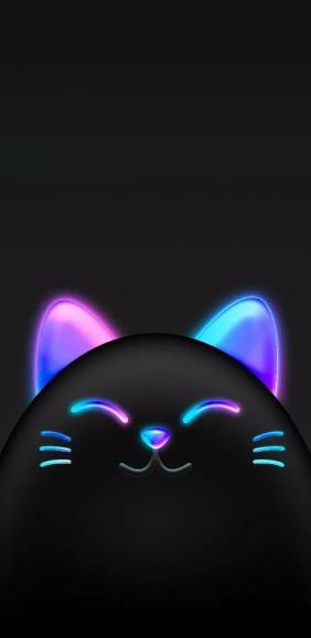 Neon Kitty Glow - Related OpersCraft wallpaper