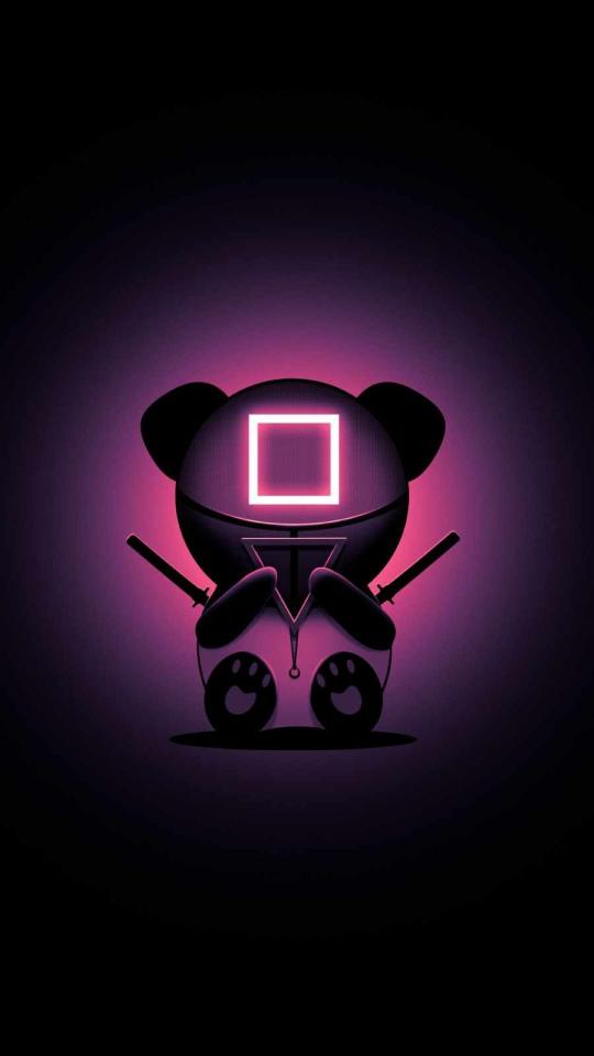 Neon Panda Warrior - Related OpersCraft wallpaper