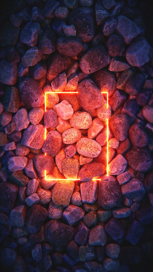 Neon Rock Square - Related OpersCraft wallpaper
