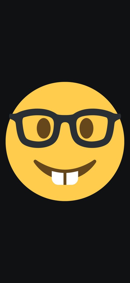 Nerdy Emoji Glasses - Related StockWalls wallpaper