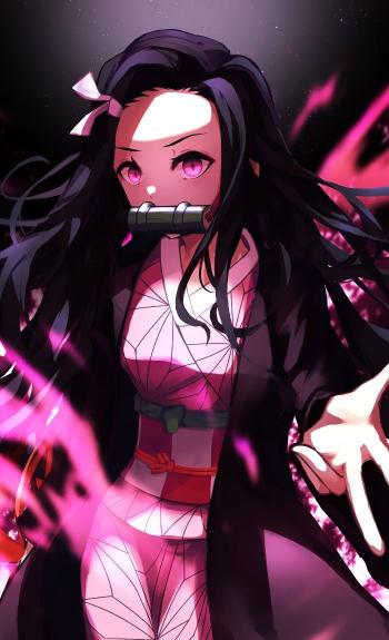 Nezuko Kamado Pink Aura - Related OpersCraft wallpaper