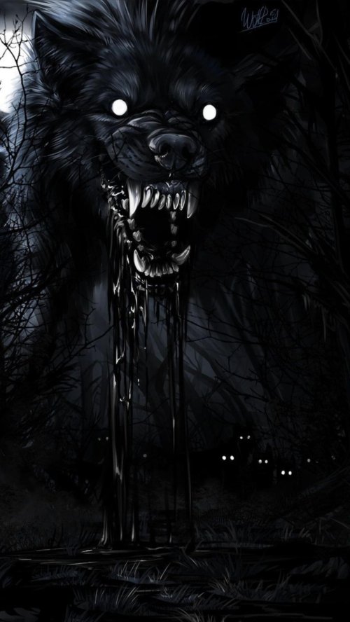 Nightmare Werewolf in Woods - Related OpersCraft wallpaper