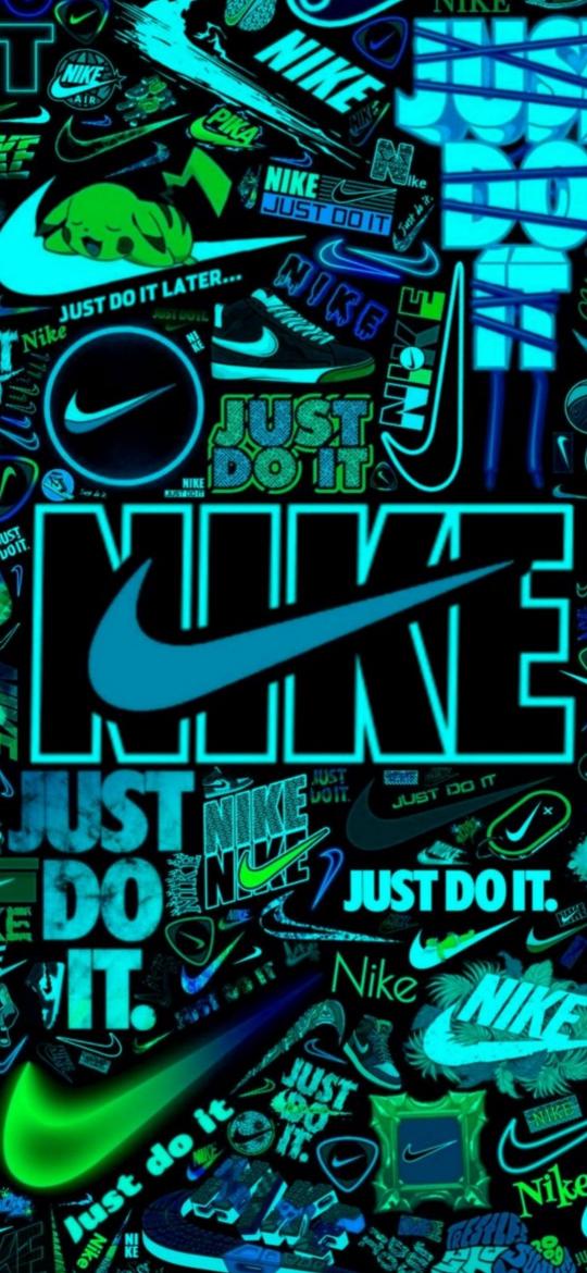 Nike Neon Collage