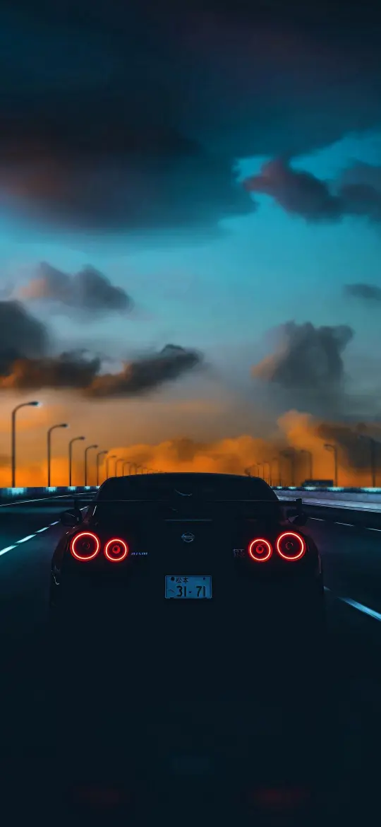 Nissan GTR at Dusk - Related OpersCraft wallpaper