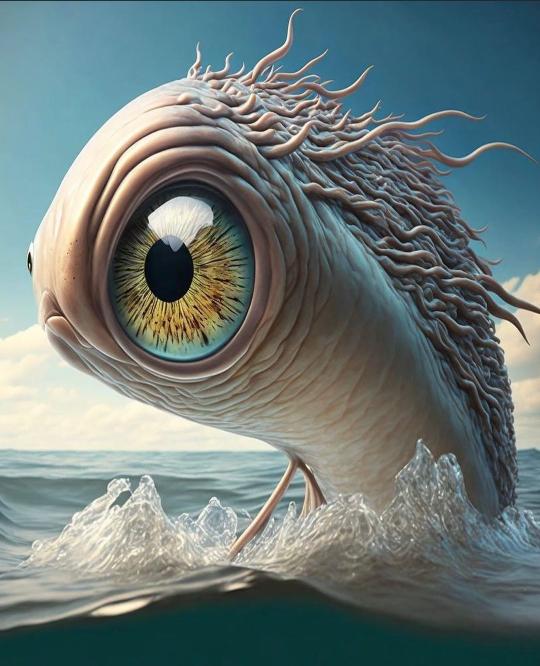 Oceanic Eye Creature - Related OpersCraft wallpaper