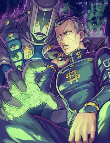 Okuyasu and The Hand - Related OpersCraft wallpaper