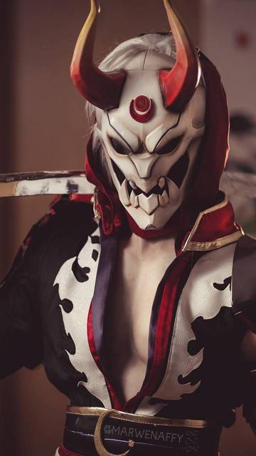 Oni Mask Cosplay - Related OpersCraft wallpaper
