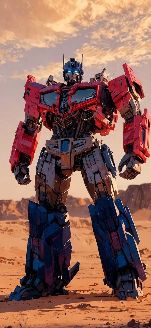 Optimus Prime Desert
