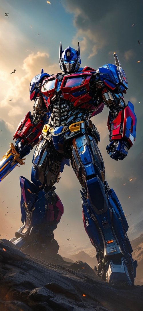 Optimus Prime Robot Warrior