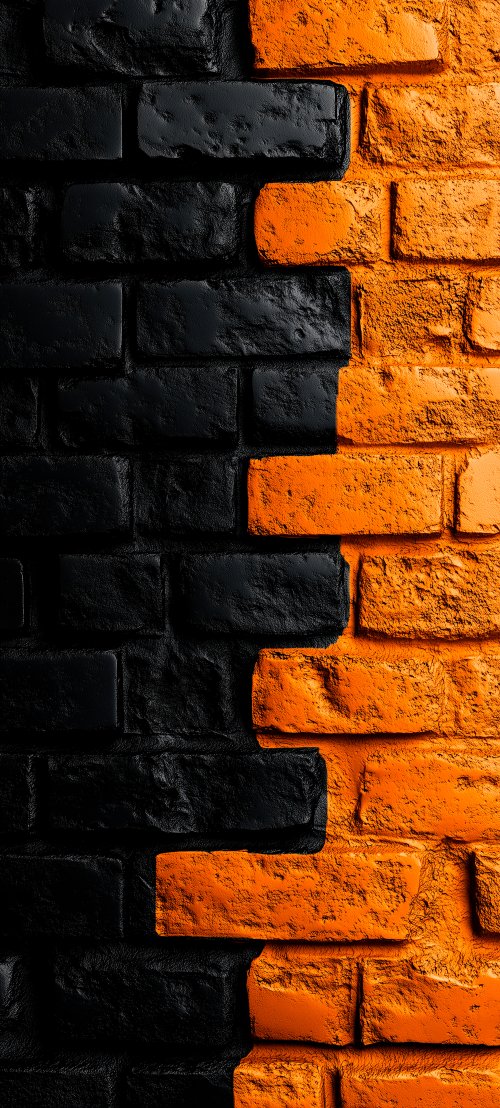 Orange and Black Bricks - Related OpersCraft wallpaper