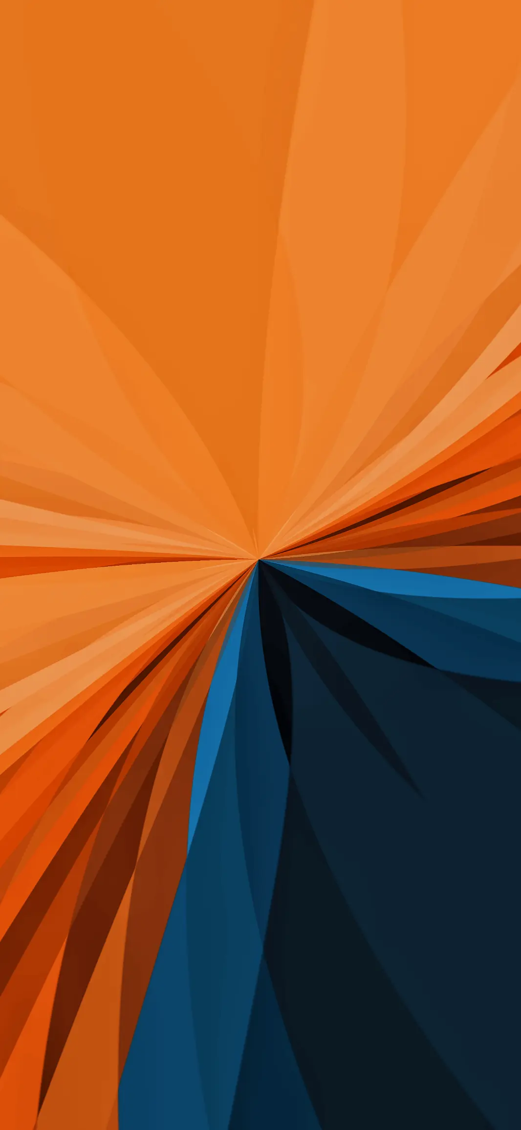Orange Blue Burst - Related OpersCraft wallpaper
