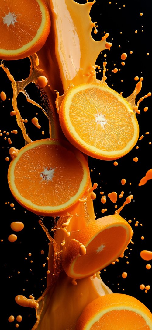 Orange Juice Splash