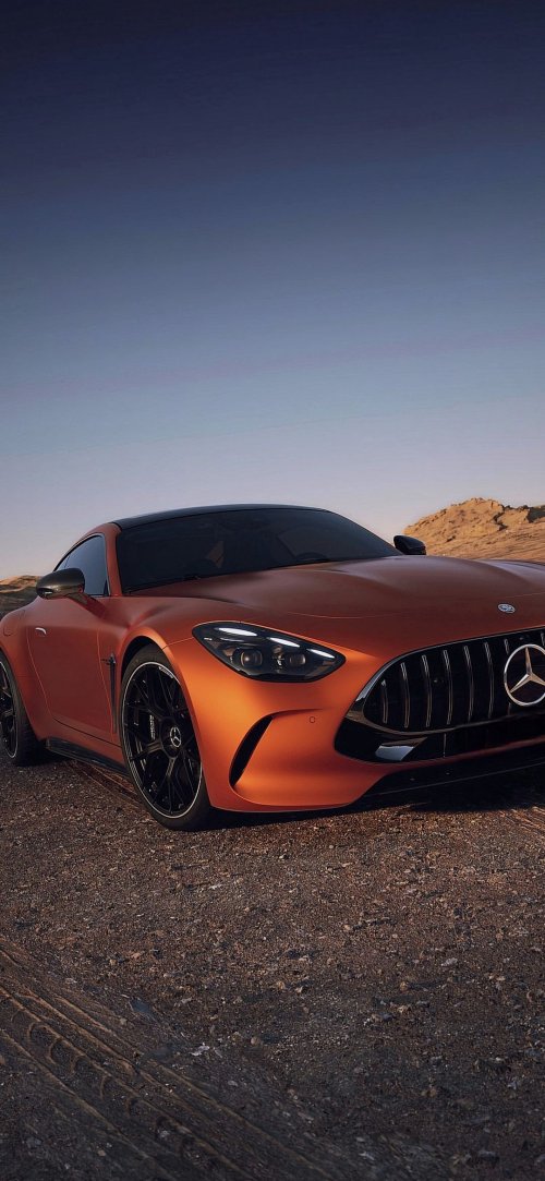 Orange Mercedes Sports Car - Related OpersCraft wallpaper
