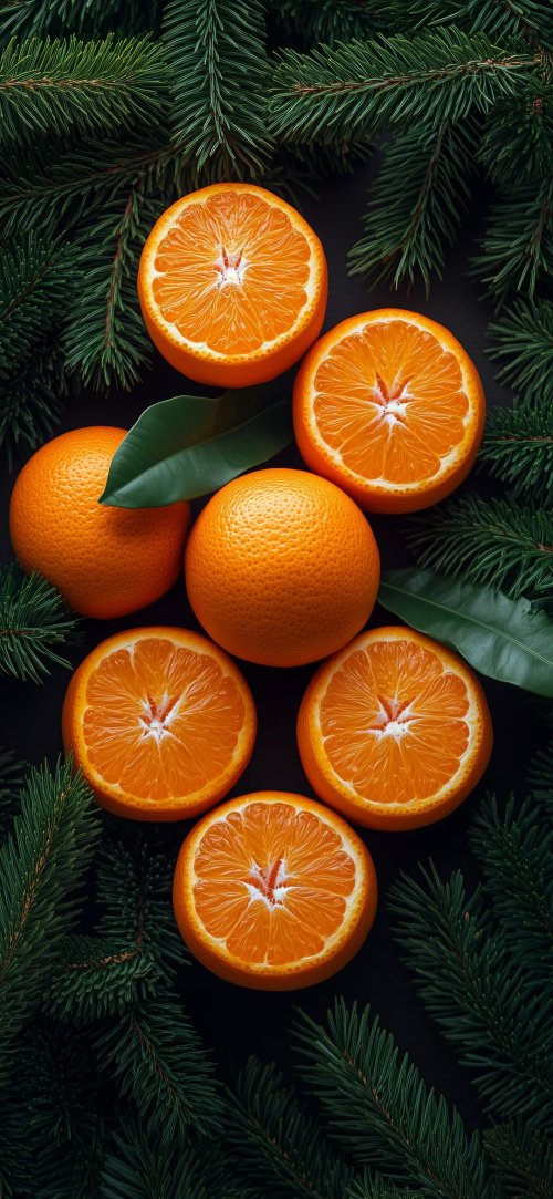 Oranges and Pine Needles