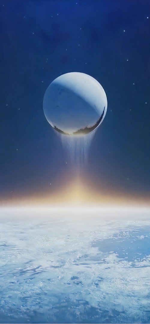 Orbital Sunrise Over Earth