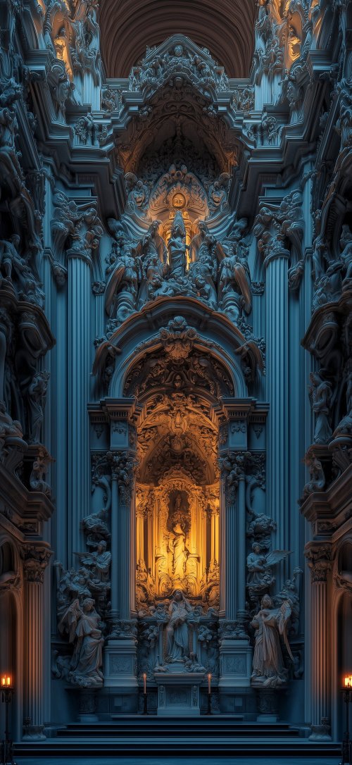 Ornate Church Interior