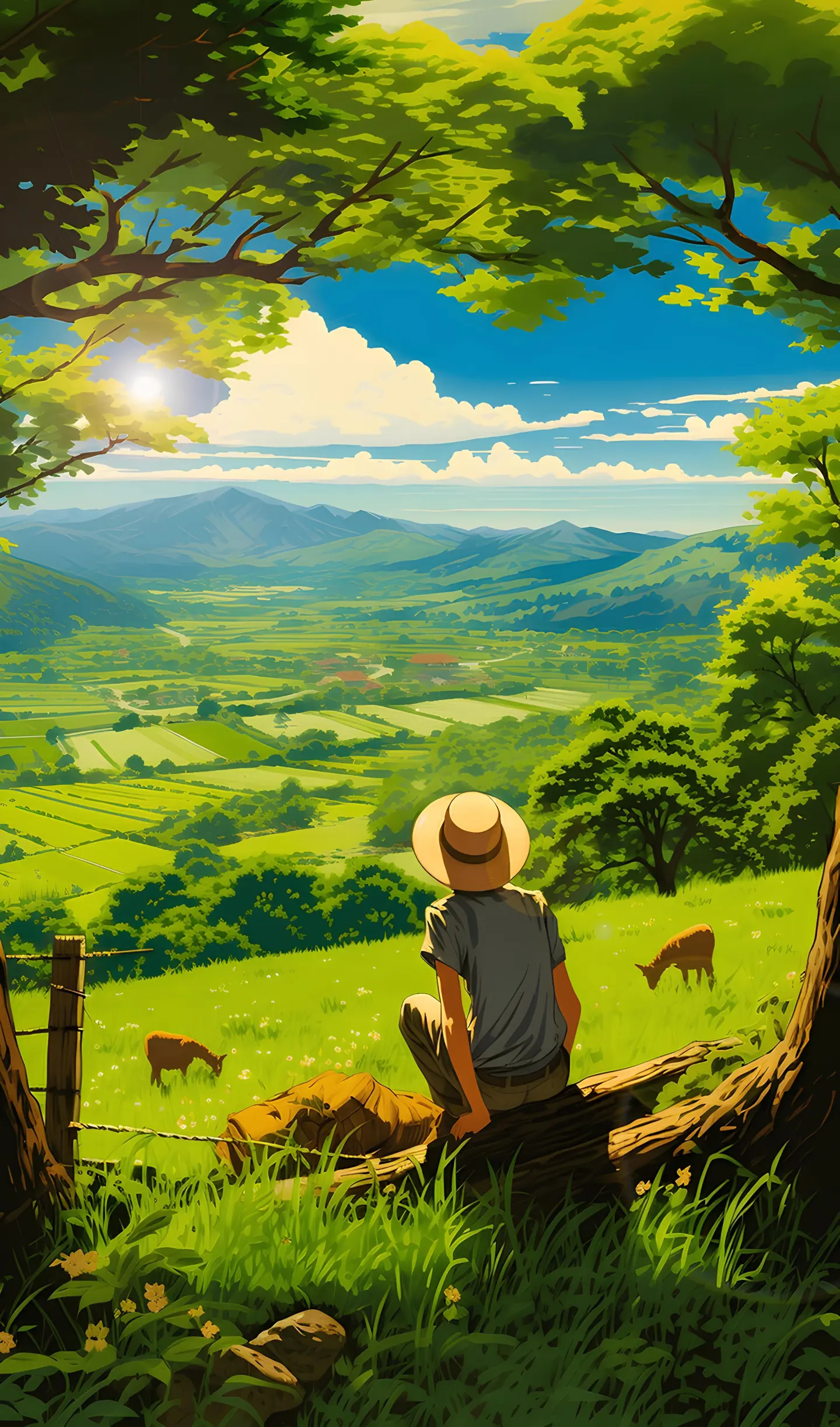 Peaceful Valley Vista - Related OpersCraft wallpaper
