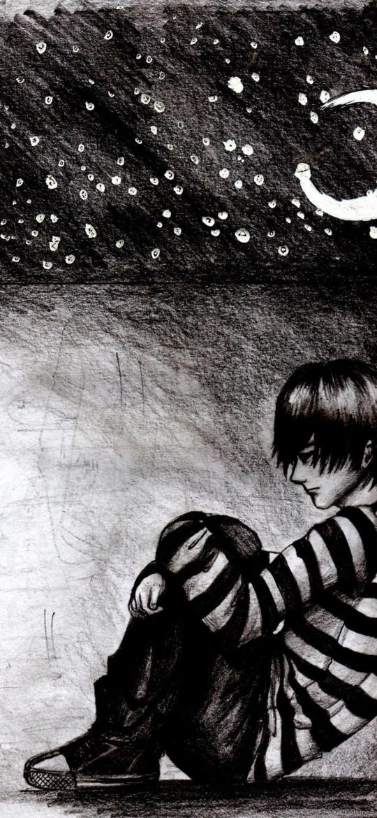 Pensive Night Sketch