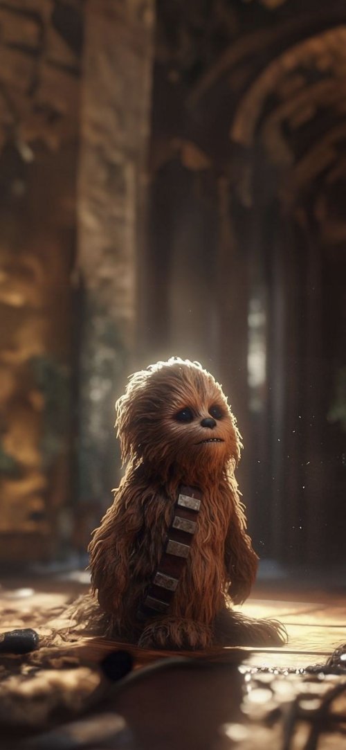 Pensive Wookiee Portrait