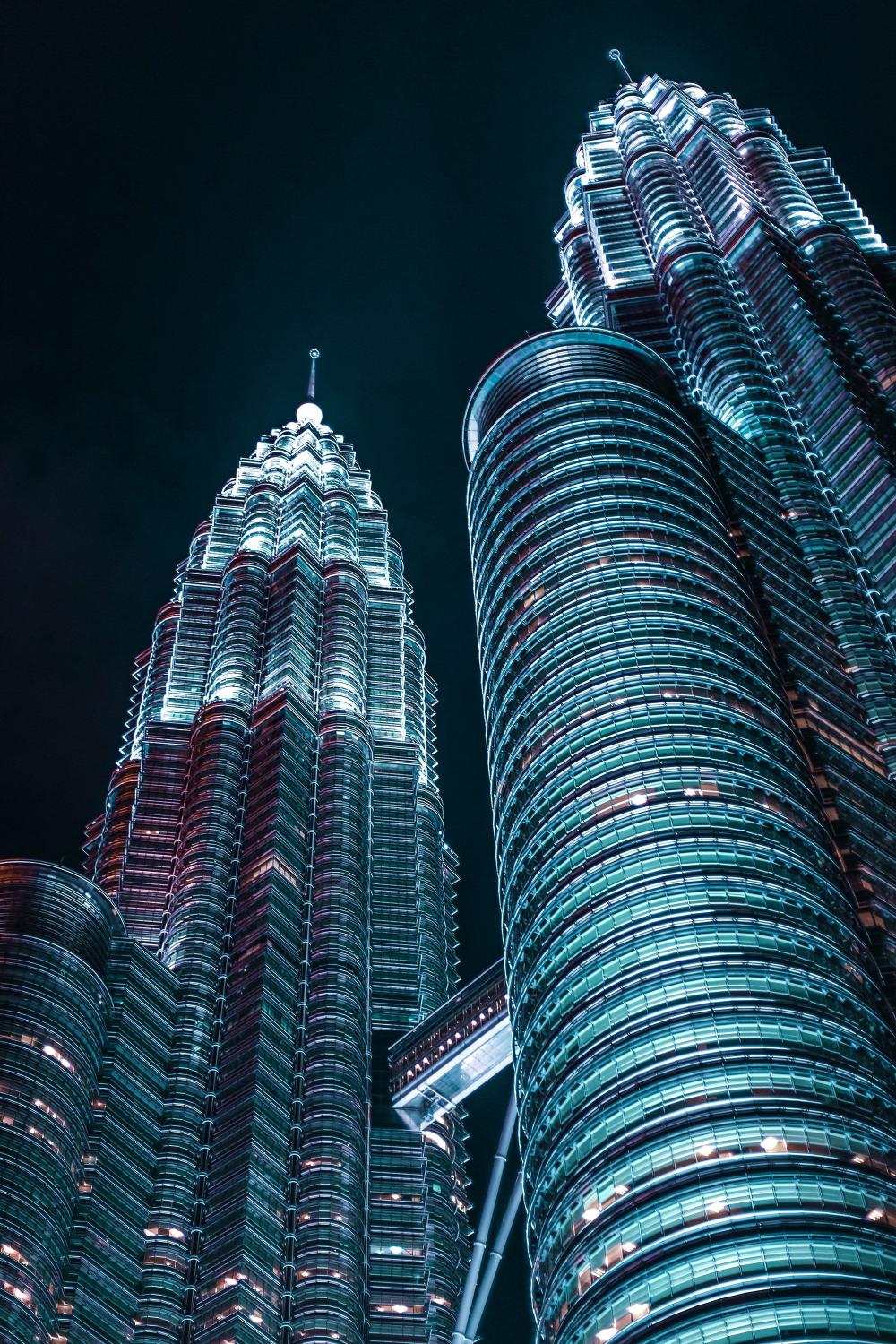 Petronas Towers Night View
