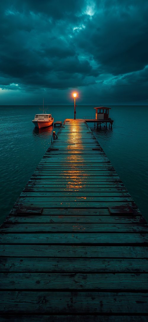 Pier at Dusk